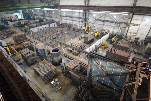 Котел 1.0 МВт на мазуте - производство