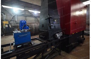 Питатель плунжерный котла 1.0 МВт на опилках