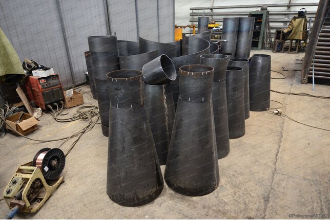 Изготовление промышленных циклонов ЦН 11 900 2УП